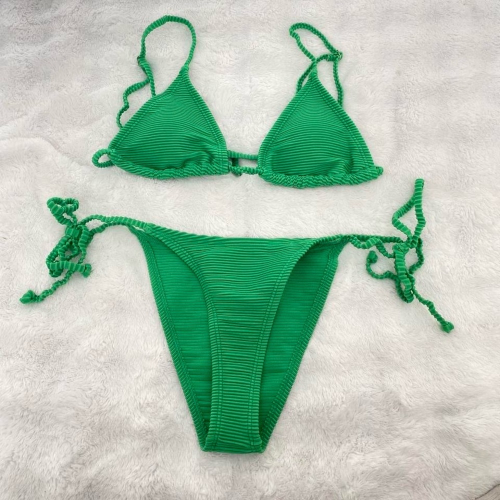 Vibrant Green Bikini Set